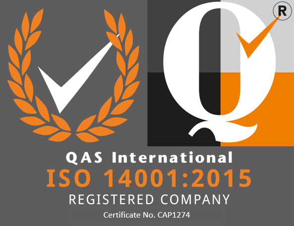 QAS International - ISO 14001:2015 Registered Company