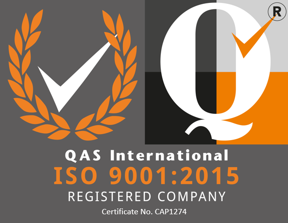 QAS International - ISO 9001:2015 Registered Company